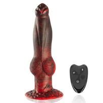 SuperLove Divine Monster Jupiter Thrusting Dildo with Remote