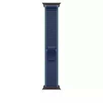 Apyrankė Apple Watch 49mm Blue/Bright Blue Trail Loop - S/M - Black Titanium Finish