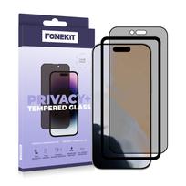 FoneKit Privacy+ Full Cover Screen Protector, iPhone Air (6438148062996)