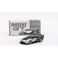 Mini GT Modeliukas 1/64 Bugatti Vision Gran Turismo, silver/black