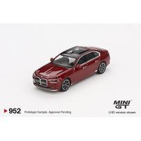 Mini GT Modeliukas 1/64 2023 BMW 17 Xdrive60 Aventurin, red (yra Sandėlyje)