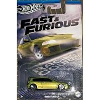 Hot Wheels Silverline Fast and Furious Modeliukas Honda Civic EG (New Model), green (yra Sandėlyje)