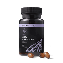 HEMPO pilno spektro CBD aliejaus kapsulės 1500 mg