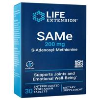 Life Extension SAMe 200 mg - 30 tablečių