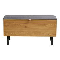 Natūralios spalvos skrynia iš ąžuolo 92x48x33 cm Barco – House Nordic