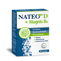 NATEO D + MAGNIS B6 4000 TV, 40 kapsulių