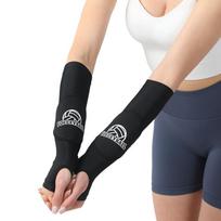 Sportinis tinklinio rankos apsaugas kempininis tinklinio dilbio rankos apsaugas jaunimui nuo patempimo riešo profesionalus rankos apsaugas One size fits all juoda