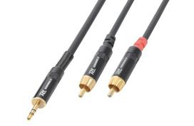 CX85-3 Kabelis 3.5 stereo - 2xRCA kištukai, 3.0m
