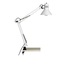 Brilliant - Stalo lempa su spaustuku HOBBY 1xE27/40W/230V balta