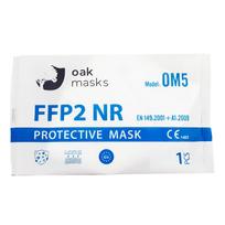 OAK MASKS respiratorius FFP2, 0M5 baltos spalvos, N1