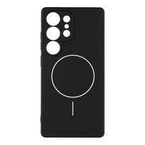 OBAL:ME MagNetix Matte TPU dėklas skirtas Samsung Galaxy S25 Ultra juodos spalvos