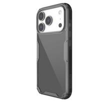 Nillkin Nature TPU PRO dėklas skirtas Apple iPhone 17 Pro skaidrus juodos spalvos