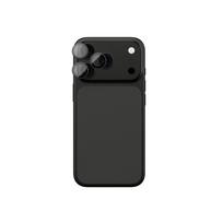AmazingThing Sapphire Camera Glass skirtas Apple iPhone 17 Pro / Pro Max – su Gray Frame