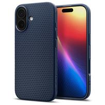 Spigen Liquid Air dėklas skirtas Apple iPhone 17 – mėlynos spalvos