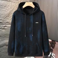 Didelio dydžio 6XL-10XL Oversize džemperiai vyrams Drabužiai Laisvalaikio ilgomis rankovėmis viršutinė dalis su gobtuvu Vyriški lauko drabužiai 6XL juoda