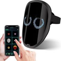 „Bluetooth“ programėlė, šviečianti LED kaukė, „pasidaryk pats“ paveikslėlis, animacinis tekstas, Helovino kalėdinis karnavalo kostiumas, vakarėlio žaidimas, vaikų kaukės, dekoratyvinė dovana