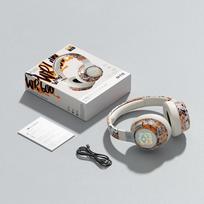 2025 headset bluetooth game graffiti headset long battery life wireless