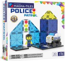 MAGNA-TILES Magnetinis konstruktorius Policijos patrulis, 20 det.