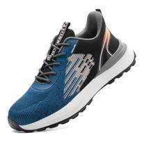 Kompozitiniai pirštai Anti Static Wrok Saugūs batai Vyrams Nesunaikinami Apsaugo nuo pradūrimo Sneakers Batai Lengva vyriška avalynė 37