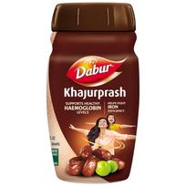 Dabur Khajurprash 900g | Natural Iron Support | Boosts Energy & Immunity With Dates & Ayurvedic Herbs | 40+ Herbal Blend brown