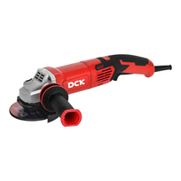 DCK Elektrinis kampinis šlifuoklis su antivibracine rankena 125mm, 1500W, KSM05-125