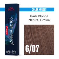 Wella COLOR XPRESS ME+ 10 MIN 6/07 kreminiai plaukų dažai, 60 ml