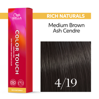 Wella COLOR TOUCH Rich Naturals 4/19 plaukų dažai, 60 ml