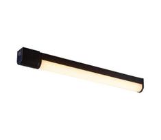 Nordlux - LED vonios veidrodžio apšvietimas su kištukiniu lizdu LED/15W/230V IP44 68,4cm juodas