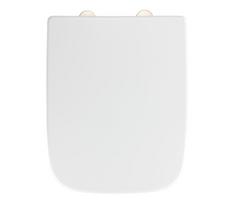 WENKO 24334100-Tualeto sėdynė EXCLUSIVE 46,5x37 cm balta/sidabrinė