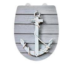 WENKO 23536100-WC tualeto sėdynė RELIEF 36,5x45 cm įvairiaspalvė/sidabrinė