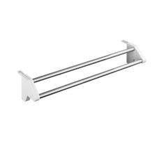 WENKO 3703100 - Skalbinių džiovyklė TWIN 60x13 cm sidabrinė/balta