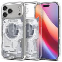 Išskirtinio dizaino dėklas "Spigen Ultra Hybrid Mag Magsafe Zero One" telefonui Apple iPhone 17 Pro