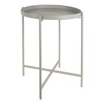 Iš metalo apvalios formos šoninis stalas ø 40 cm Meseta – Leitmotiv