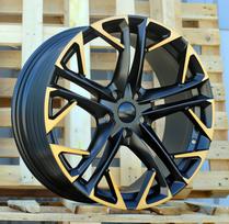 Ratlankis RACINGLINE YF5719 R20x8.5 5x112 ET 38 CB 57.1 (Black Polished Half Matt Cooper)