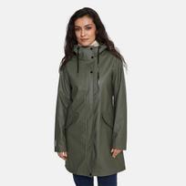 Huppa Moterų lietpaltis ESTER, dark green, XS