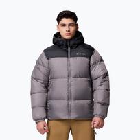 Vyriška šilta striukė Columbia Puffect II Hooded city grey/black