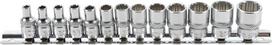 Bgs Technic Galvučių rinkinys, 12-kampės | 6.3 mm (1/4") | 4 - 14 mm | 13 vnt.. (2269)