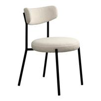 Valgomojo kėdės baltos spalvos 2 vnt. Gimli – Unique Furniture