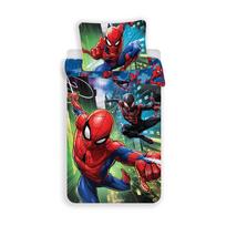 Iš medvilnės viengulė vaikiška patalynė 140x200 cm Spider-man – Jerry Fabrics