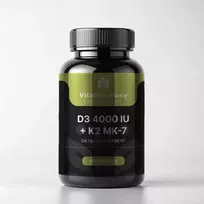 D3 4000 + K2 Vitaminas D3 + K2 90 kapsulių