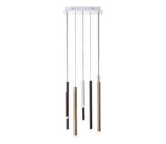 Brilliant -LED Dimeriuojamas pakabinamas šviestuvas ant laido CEMBALO LED/32W/230V chrom/juoda/ruda