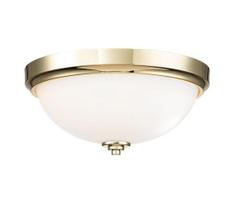 Feiss FE-MALIBU-F-BATH-PB vonios kambario lubinis šviestuvas MALIBU 2xE27/60W/230V IP44 auksinis
