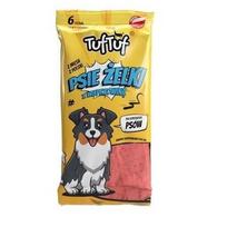 TUF TUF Dog gummies – kiaulienos juostelės – šunų skanėstas – 6