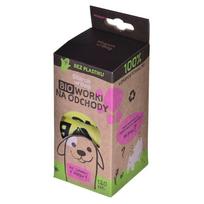 STARCH BAG – biologiškai skaidūs šuns ekskrementų maišeliai, žali – 8 x 15 vnt.