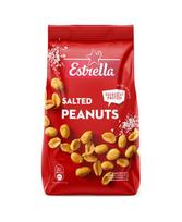 Kepinti žemės riešutai ESTRELLA, su druska, 240 g