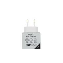 Charger USB-C 20W to Go by Musthavz White