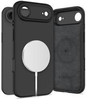 Juodas dėklas Apple iPhone Air telefonui "Tech-Protect Silicone Magsafe"