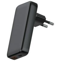 Beline 1x USB-C + 1x USB 65W black charger (head only) PD 3.0 + QC 3.0 BLN2CW65