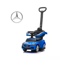Milly Mally paspiriama mašinėlė su stūmimo rankena MERCEDES C-Class, Blue