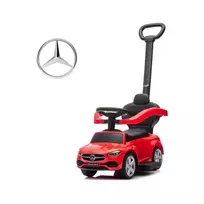 Milly Mally paspiriama mašinėlė su stūmimo rankena MERCEDES C-Class, Red